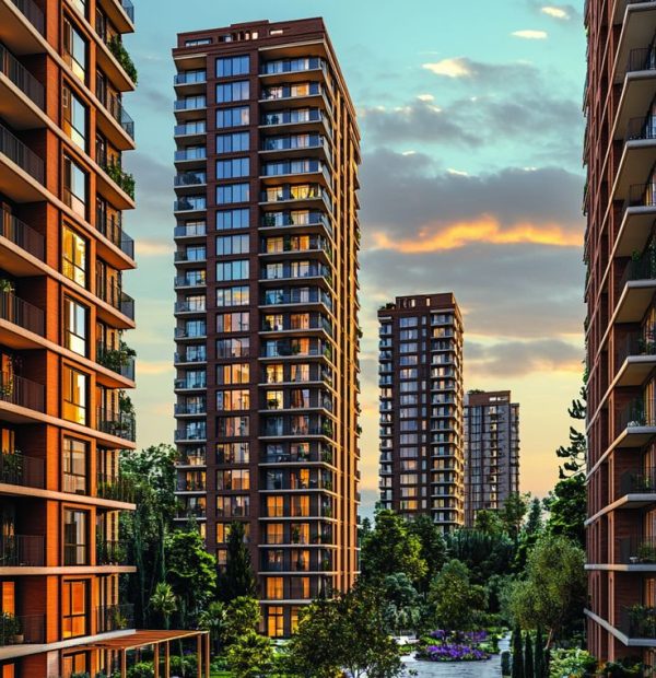 Urban Elegance_ High-Rise Oasis with Stunning Views and Lush Gardens